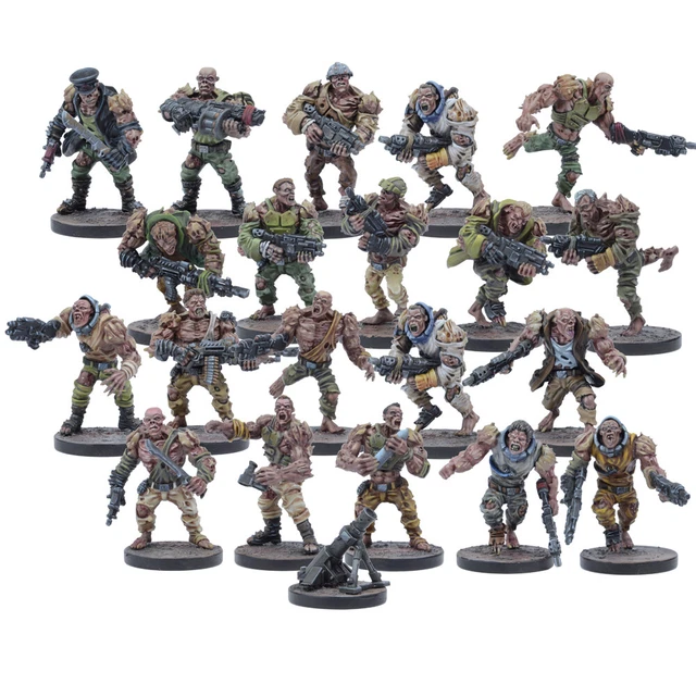Firefight Plague 3rd Gen Troopers - Alt Warhammer 40k Zombies Halo Flood THG