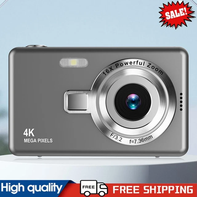 4K HD 1080P Digital Camera 16X Zoom Autofocus Vlogging Camera Camcorder ...