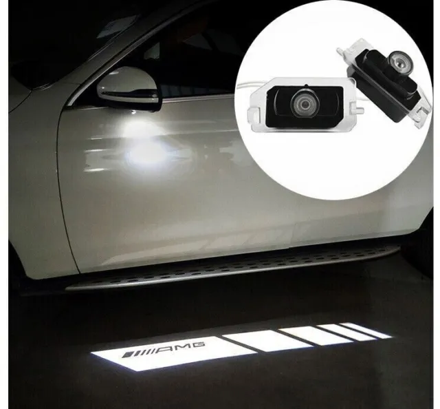 2x LED kompatibel mit Mercedes Benz Türlicht Logo Projektoren Licht