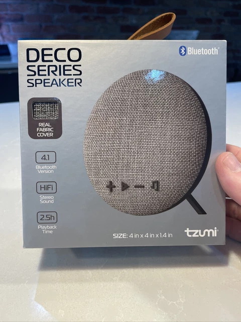 Tzumi deco series best sale speaker