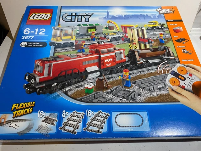 LEGO CITY: RED Cargo Train (3677) £250.00 - PicClick UK