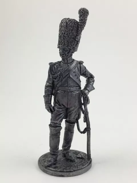 Napoleonic figure, Mounted Grenadier, 54 mm, Metal toy soldiers, Napoleonic Wars