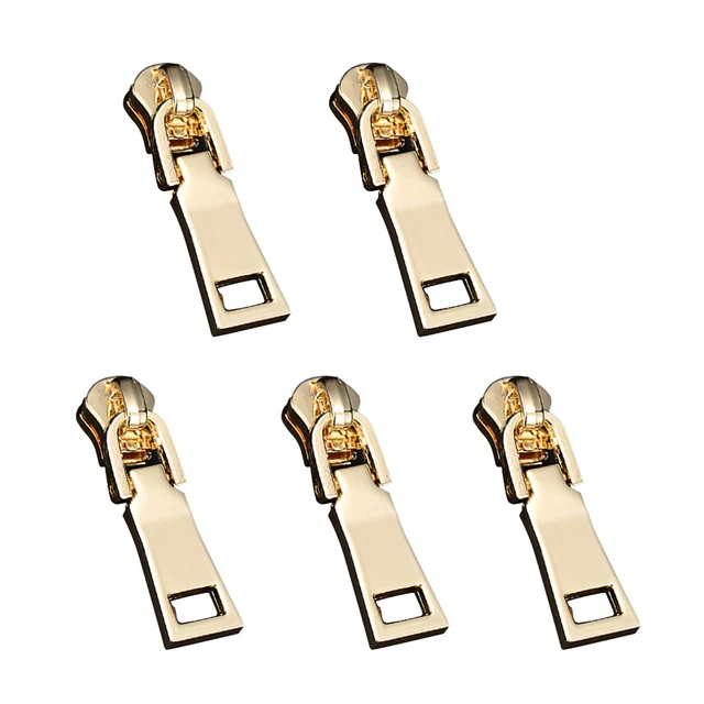 10pcs/set Zinc Alloy Zipper Pull Slider Accessories For Luggage Backpack Coat
