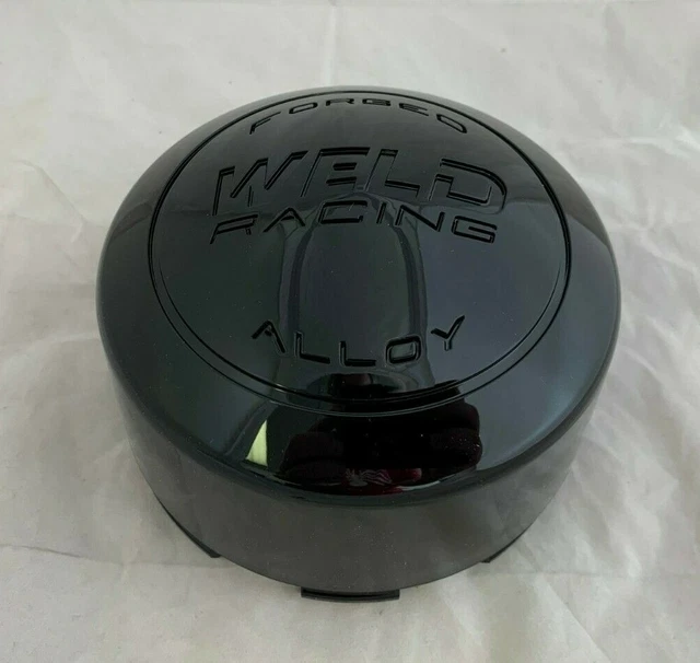 WELD WHEEL EVO 8 Lug Rim Gloss Black Center Cap Snap In 6144936B EUR