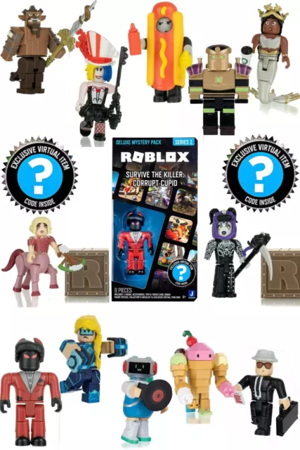 Roblox CODES ONLY Celebrity Series 1 2 3 4 5 6 7 8 9 Figures Toys Item-USPS  SHIP