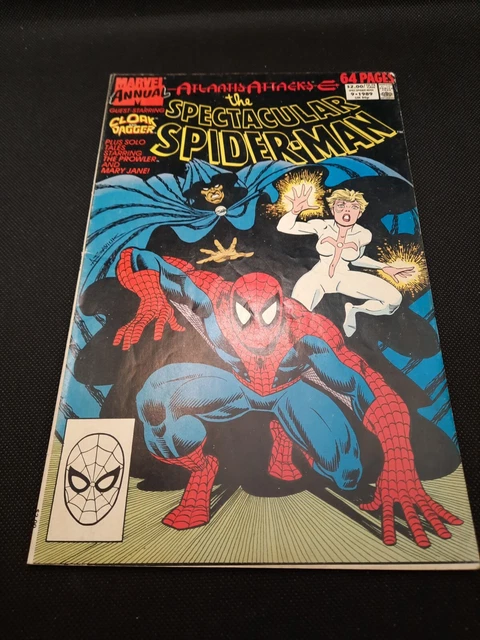 The Spectacular Spider-Man Annual #9 Atlantis Attacks 1989 Marvel Comics