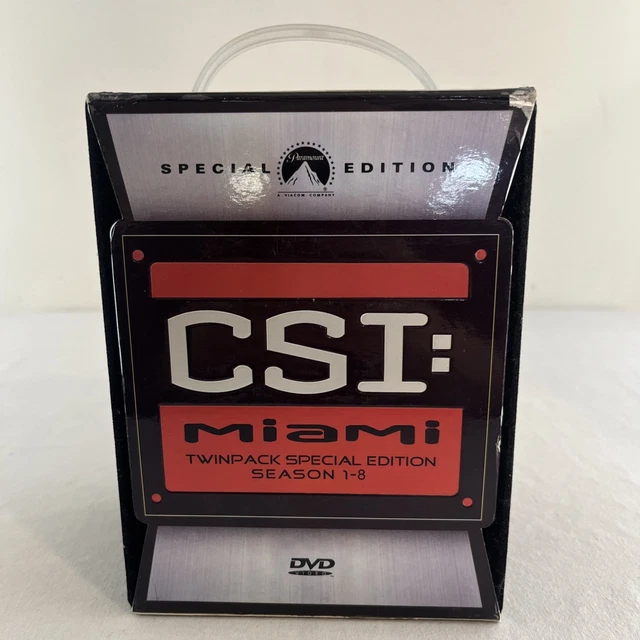 CSI MIAMI: COMPLETE TV Series Seasons 1-10 (DVD 65-Disc Box Set