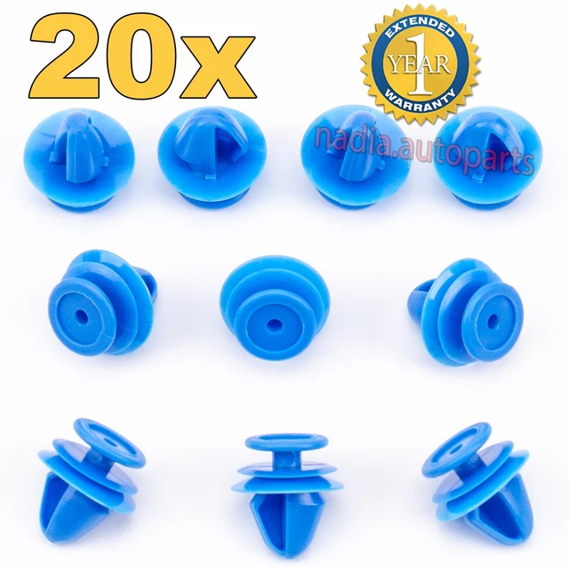 20 Clips Joint De Porte Pour BMW X5 E53 - Référence OE 51717006757 - Nylon Résistant