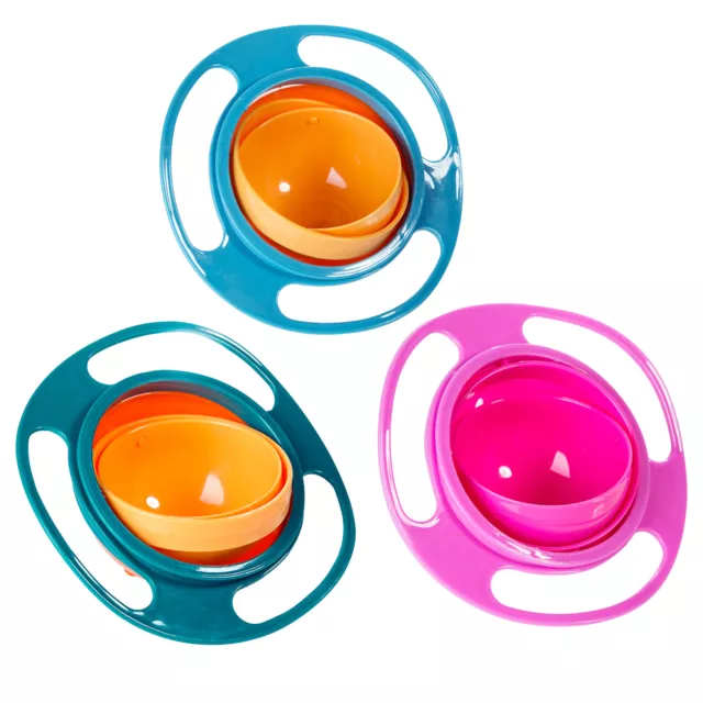 360 Rotating Bowl Creative Spill Resistant Bowl for Feeding Newborn Bowls