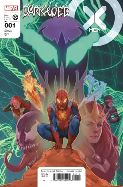 Dark Web X-Men #1 Main Cover A Marvel Comics 2022 NM+