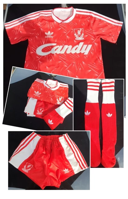 リバプールFC 1989-1991ホームキット 新品 Mサイズ LIVERPOOL