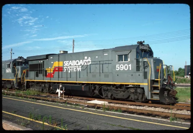 Original Rail Slide - SBD Seaboard System 5901 Sanford FL 7-12-1986