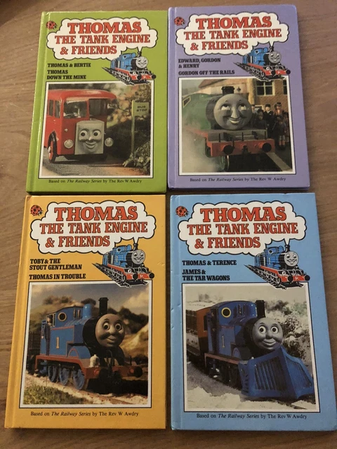 THOMAS THE TANK Engine And Friends By Ladybird Books Vintage Retro X 4 ...