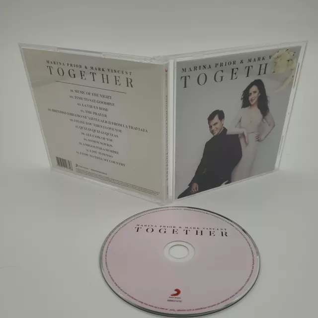 Marina Prior & Mark Vincent – Together - CD Sent