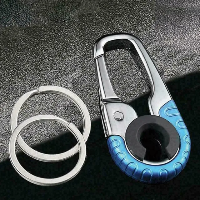 Durable Bikes Key Ring Key Clip Car Keychain Secure Ring Carabiner Chain