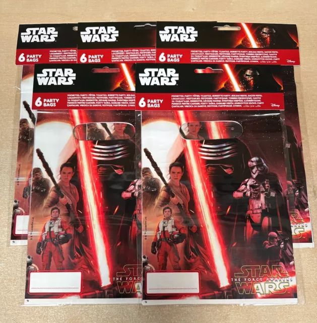 30 Star Wars Force Awakens Party Bags - Favors - Birthday - Gift - Boys - Girls