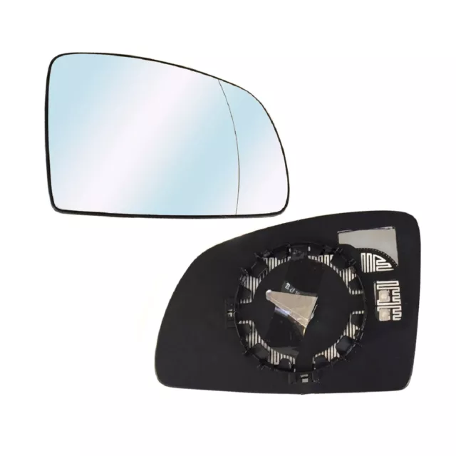 Piastra Specchio Completa  Di Vetro Destra Per Opel Meriva Dal 2003 Al 2010