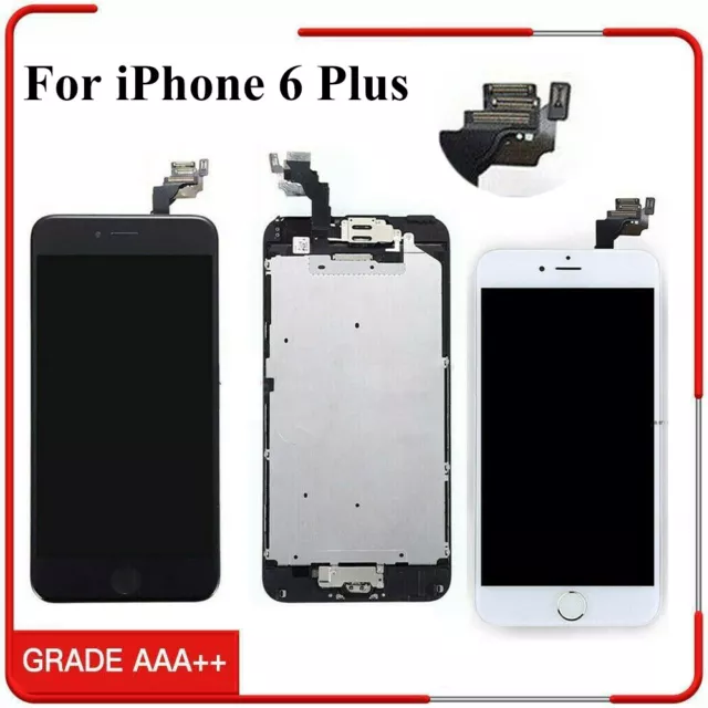 For iPhone 6 Plus 5.5” LCD Touch Screen Replacement Digitizer Assembly+Button US