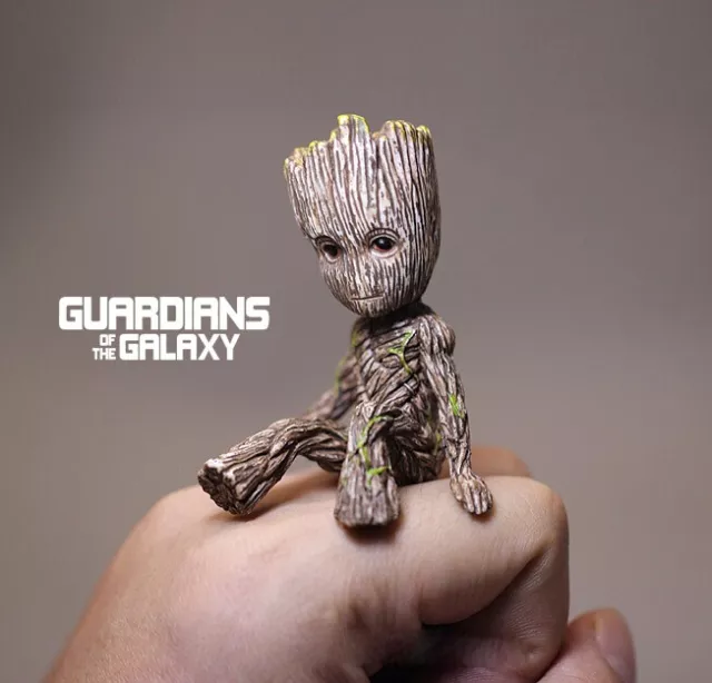 Cute 2" Guardians of The Galaxy Vol. 2 Baby Groot Figure Toy Gift