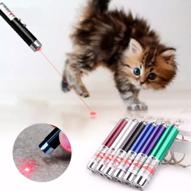 Pet Cat Dog Fun Laser Pointer Lazer Light Pointer LED Training Torch Pen For Fun