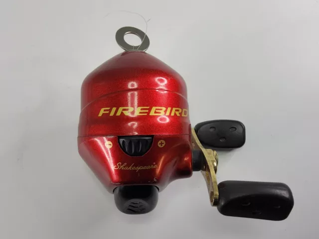 SHAKESPEARE RED FIREBIRD Spinning Fishing Reel Model 1430 $5.00 - PicClick