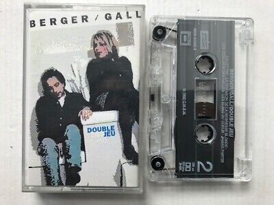 Gall Double jeu 4509-90069-4 WEA K7 audio musicassette tape ♫ Berger 