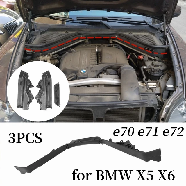 3PS ENGINE UPPER Compartment Partition Panel Set 51717169419 For BMW X5