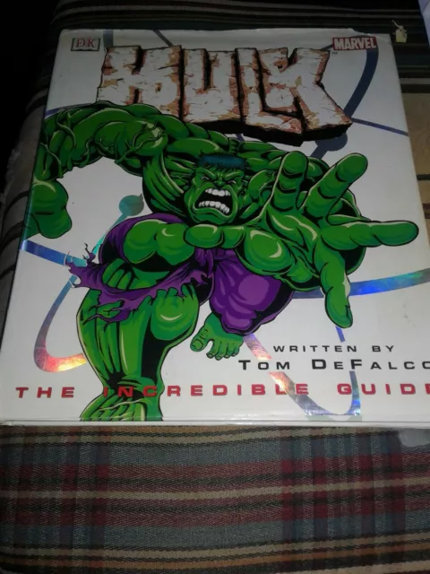 Dk " Hulk" The Incredible Guide  Marvel Large Hb Book  (Used)