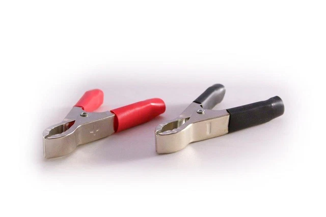 Set Mit 2 DSO3064 HT18A Krokodilklemmen Großes Modell, Rot Und Schwarz Fur Oszilloskop 91859019 Set Mit 2 DSO3064 HT18A Krokodilklemmen Großes Modell, Rot Und Schwarz Fur Oszilloskop 91859019
