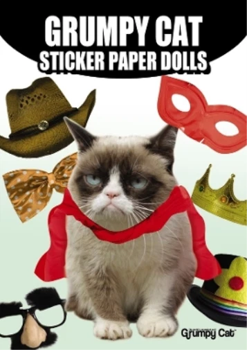 Grumpy Cat Grumpy Cat Sticker Paper Dolls (Paperback) Little Activity Books
