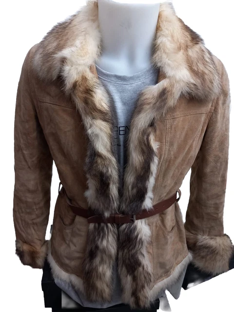 Veste Femme Enrico Coveri En Viscose/rayon - Taille L (46) - Couleur Orange - Occasion Très Bon état