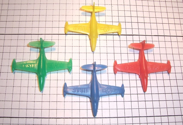 Multiple Product Toymakers MPC USAF Plane Lockheed F80 Shooting Star Jet Fighter