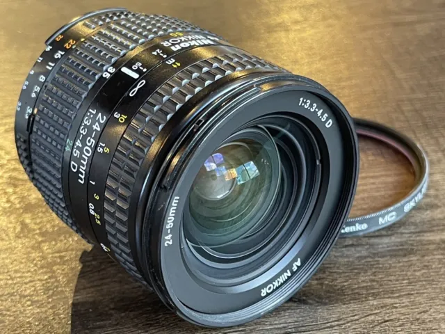 [Exc+3] Nikon AF Nikkor 24-50mm f3.3-4.5 D Zoom Lens From JAPAN 5611