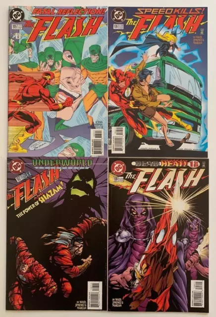 Flash #105 to #108 (DC 1995) 4 x high grade issues.