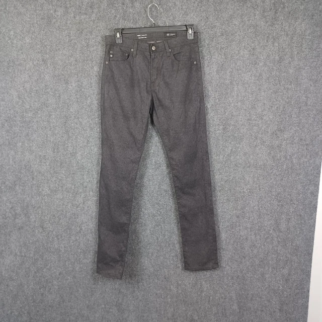 AG Tellis Sueded Sateen Modern Slim Cotton Blend Pant Size 32 x 34