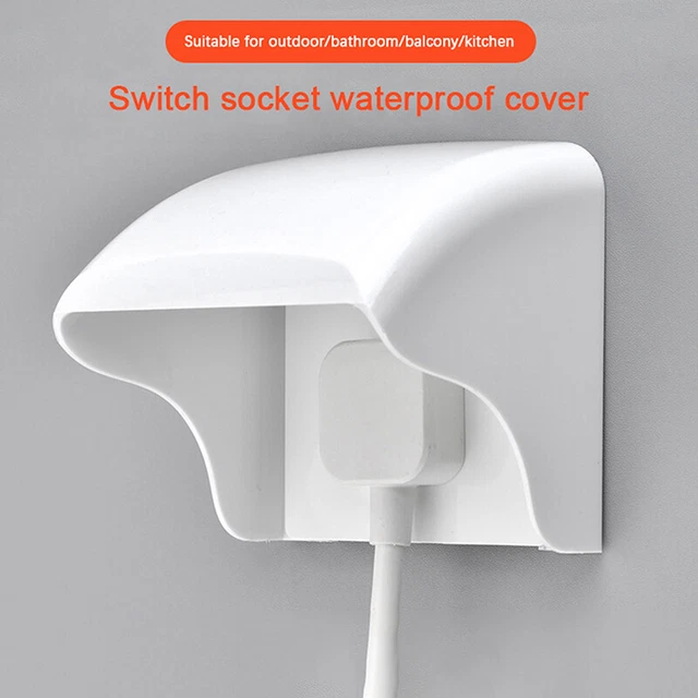 Transparent Cover Socket UNIVERSAL TRANSPARENT WALL Electrical Socket Outdoor Switch Cover ...