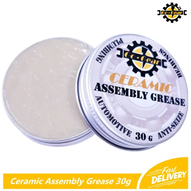 CERAMIC GREASE VHT Metal High Temp Assembly Anti Seize Plumbing Threads 30g