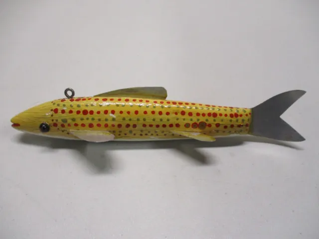 OLD MINNESOTA PIKE ~Folk Art Fish Spearing Decoy~Ice Fishing Lure $9.99 -  PicClick