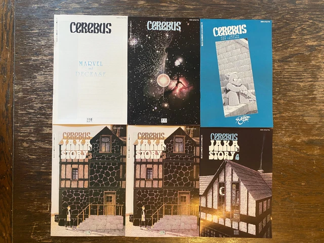 CEREBUS LOT (6) 110 111 112 113 116 x2 117 Dave Sim Aardvark Flaming Carrot