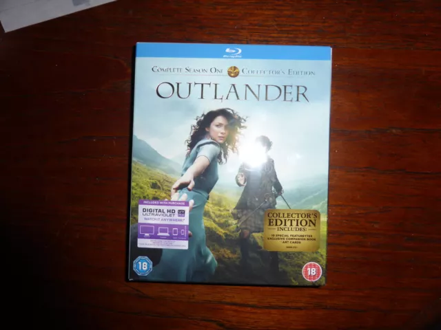 OUTLANDER Complete Season Series 1  Blu Ray LIMITED COLLECTOR'S EDITION*