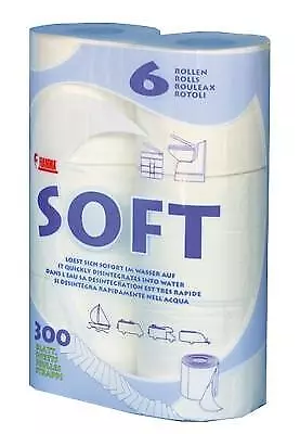 Fiamma Soft Papel higiénico Papel higiénico Camping Paquete de 6