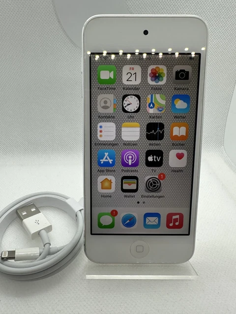 Apple iPod Touch 7. Génération 7G (256GB) Argent Rare Utilisé #902