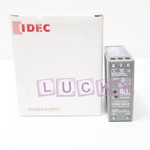 1PC NEW FOR IDEC PS5R-VE24 100-240VAC 1.1-0.6A 90W Switching Mode Power Supply