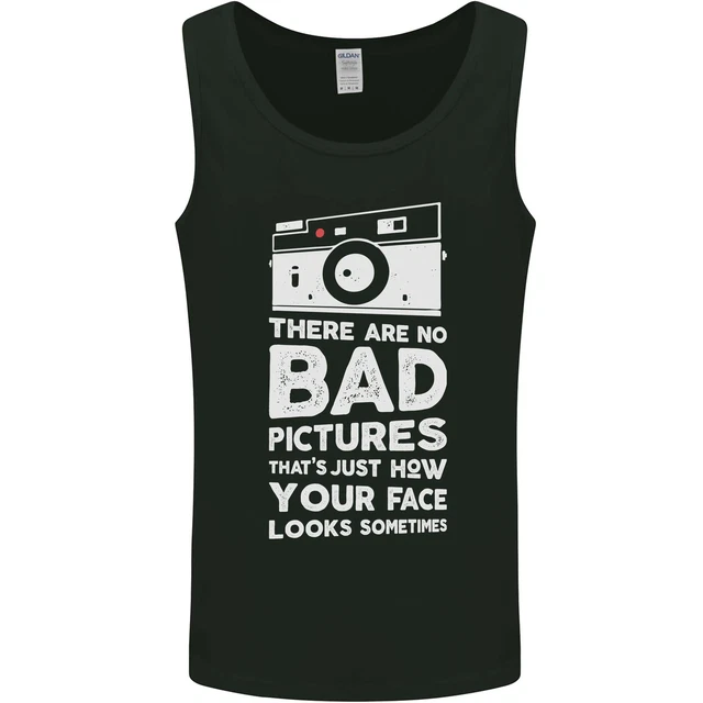 Photography How Your Face Looks Sometimes Mens Vest Tank Top