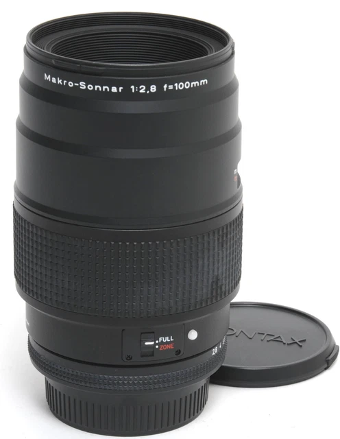 Contax N Zeiss Makro Sonnar T* 2.8/100 mm clean glass with caps