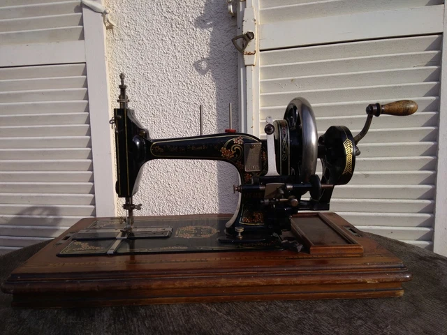 Jouet Machine à Coudre Miniature Ancienne – Métal – Pour Poupée – SMJ Déposé
