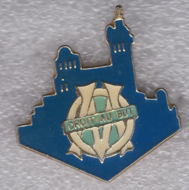 Pin’s OM Marseille – Écusson Carré Collector Cu84 Sw87 Mtp Fanatics