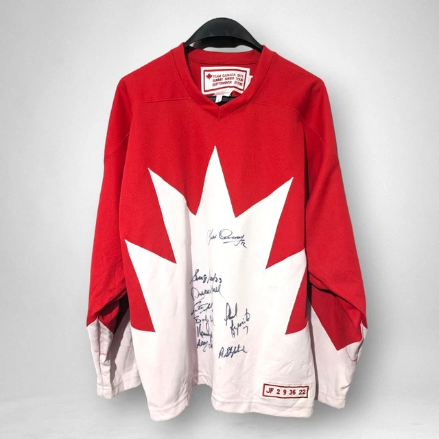 Brian Glennie Team Canada 1972 Summit Series Jersey