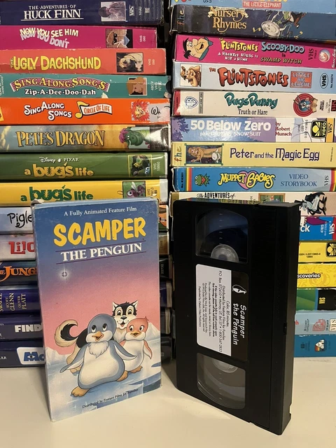 SCAMPER THE PENGUIN (VHS 1992) Animated Children's Classic £3.71