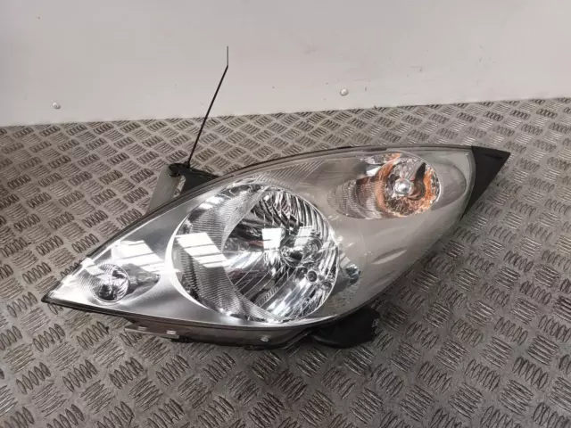 2012 Chevrolet Spark Passenger Headlight Halogen Chrome Insert